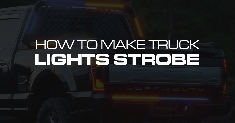 Commercial truck deals strobe lights