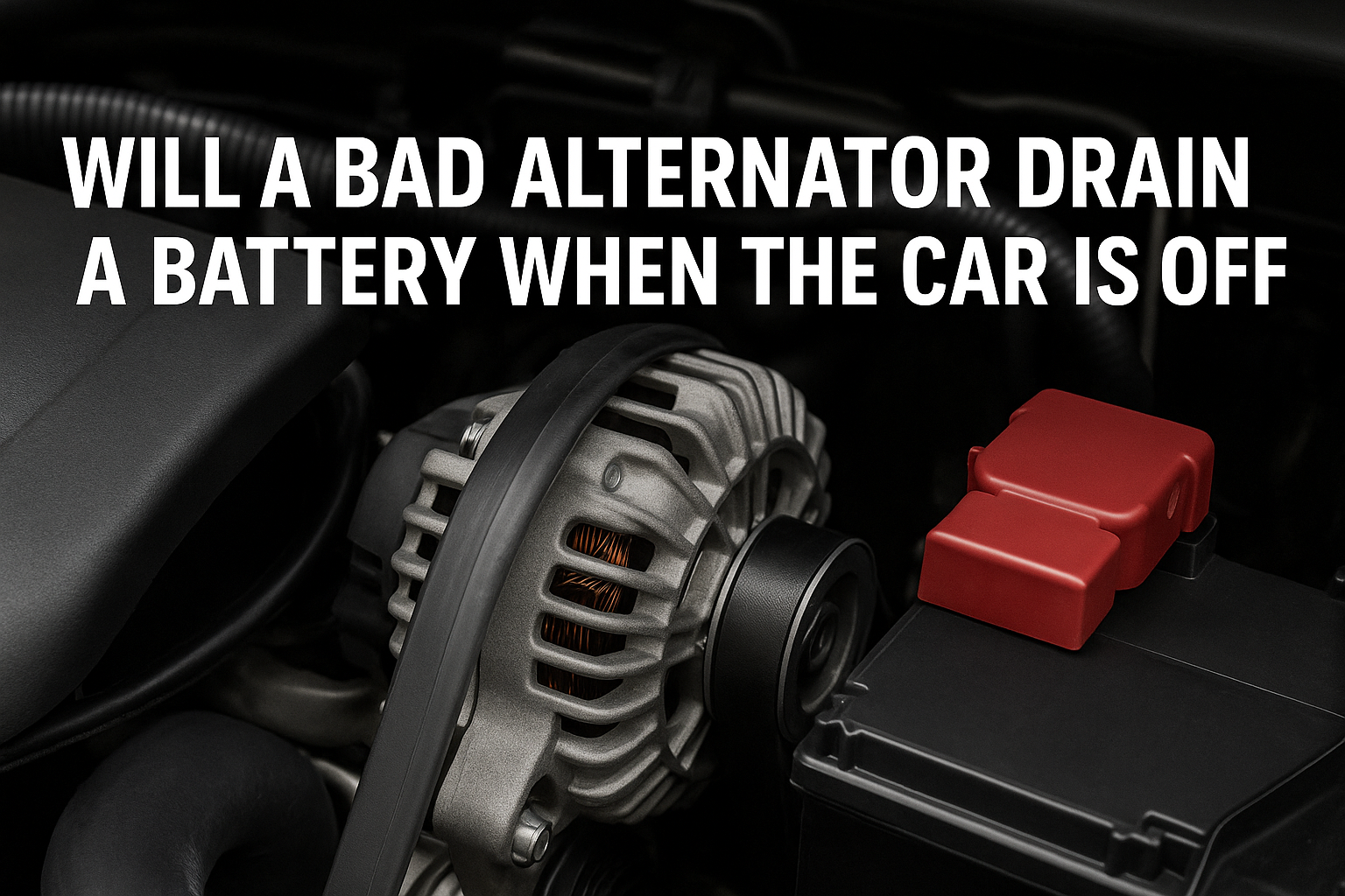 Will a Bad Alternator Drain a Battery When the Car Is Off
