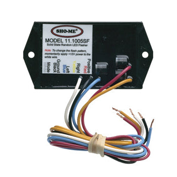 Sho-Me 7 Pattern LED Strobe Effect Flasher (Used, Open Box, Wires Cut)