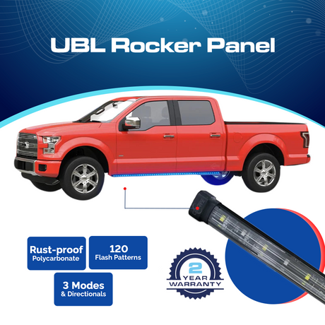 UBL LED Running Board Rocker Panel Light