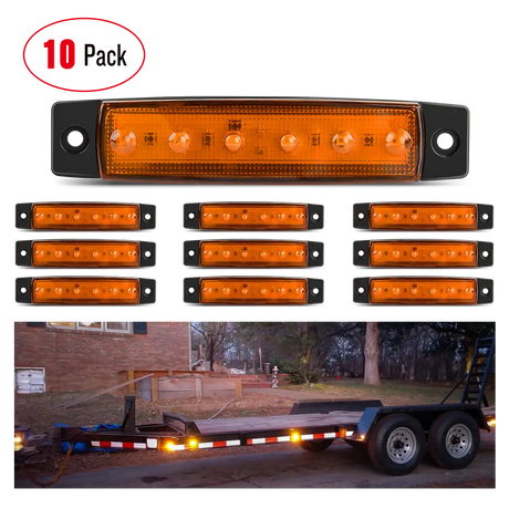 Nilight 3.8 Inch Side Marker Lights (10pcs)