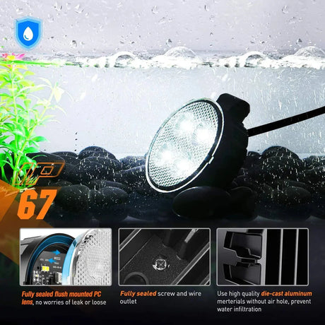 Nilight 3inch Round 12W Work Light (2pcs)