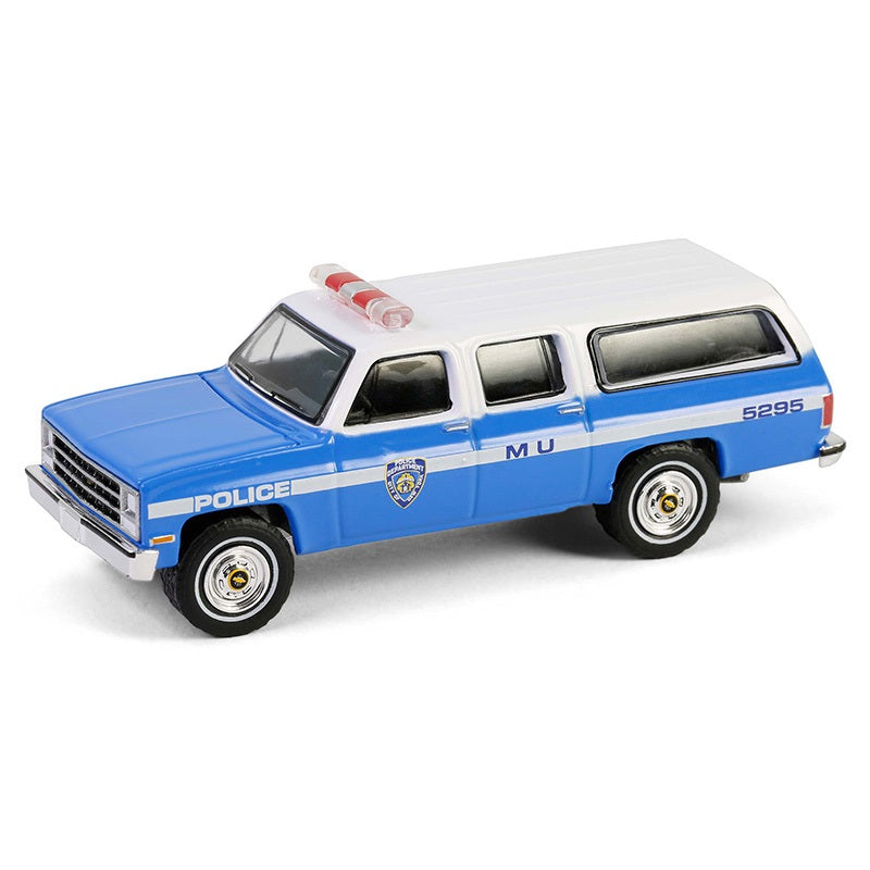 Green Light NYPD - 1990 Chevrolet Suburban K2500 Scottsdale - New York Police Department