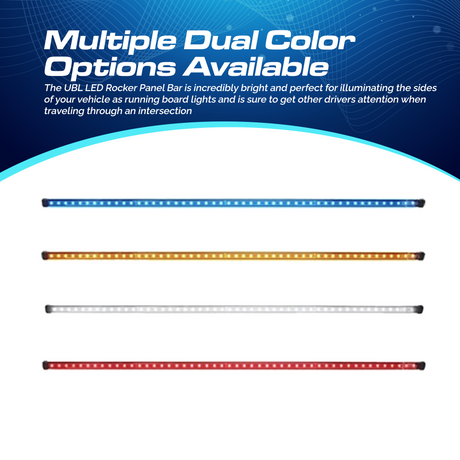 UBL LED Running Board Rocker Panel Light