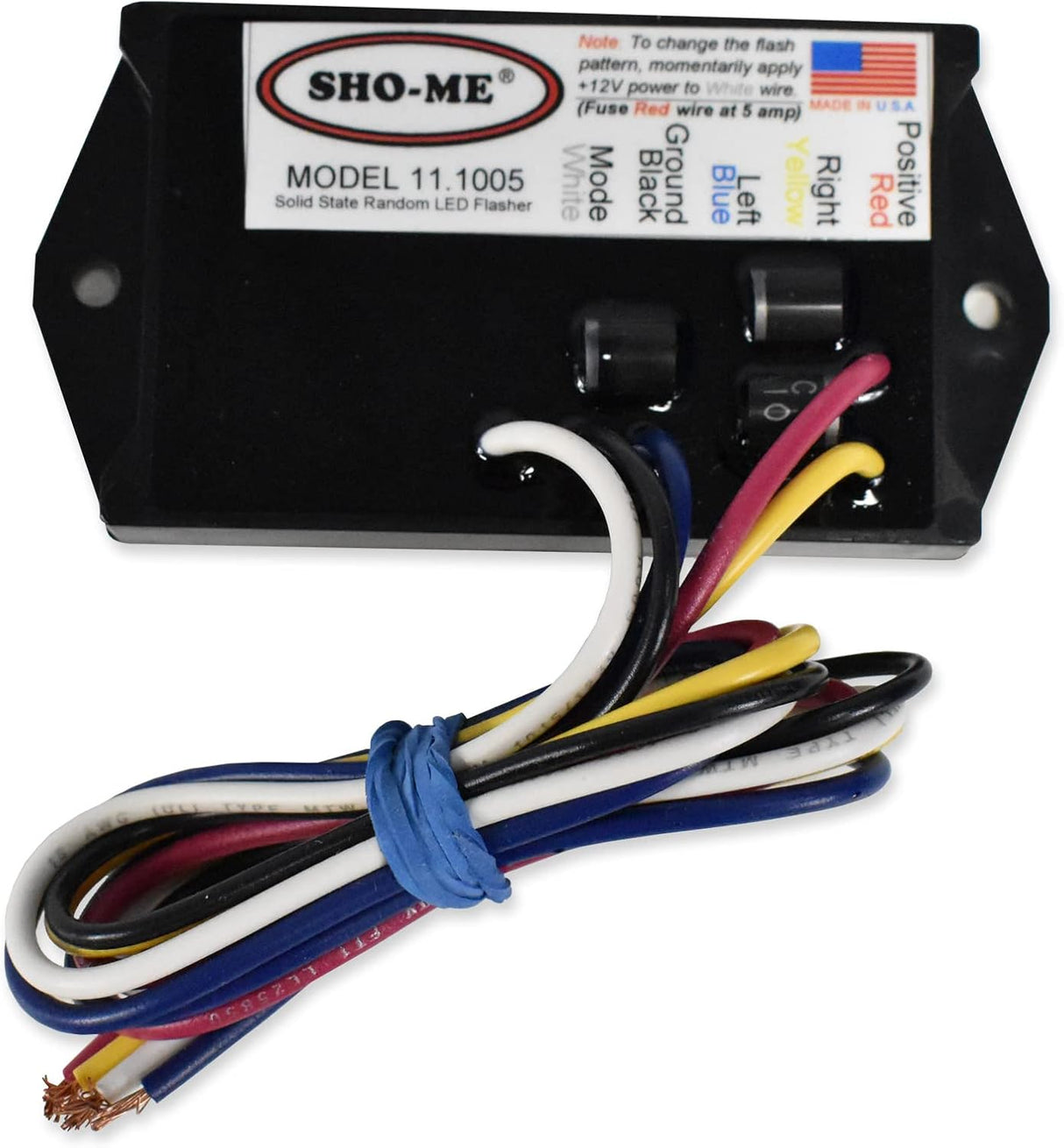 Able2/Sho-Me 12V Standard LED Flasher 11.1005 (Used, Open Box, Wires Cut)