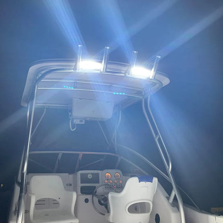 Nilight 6inch 72W Marine Boat Work Light (2pcs)