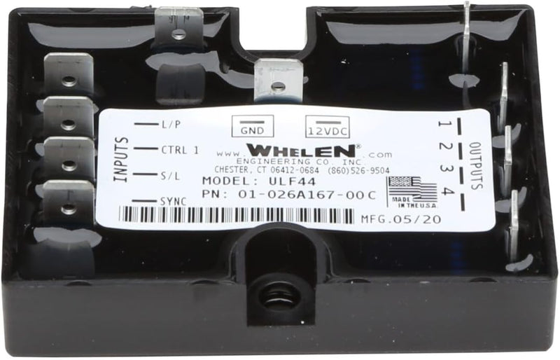 Whelen Four Outlet, Four Channel LED Flasher