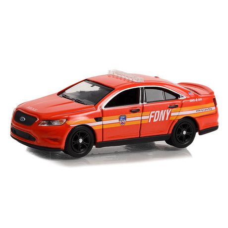 Green Light FDNY (The Official Fire Department City of New York) EMS Division 4 - 2016 Ford Police Interceptor Sedan