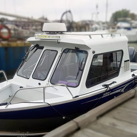 Nilight 20inch 420W Marine Boat Light Bar