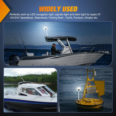 Nilight 24inch Folding Stern Light