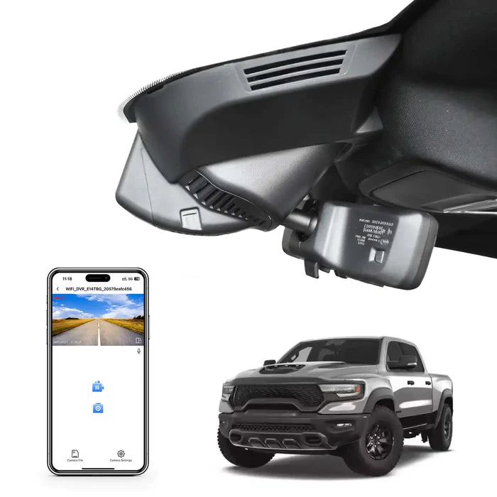 Mangoal 4K Dash Cam Custom fit for 5th Gen Dodge RAM