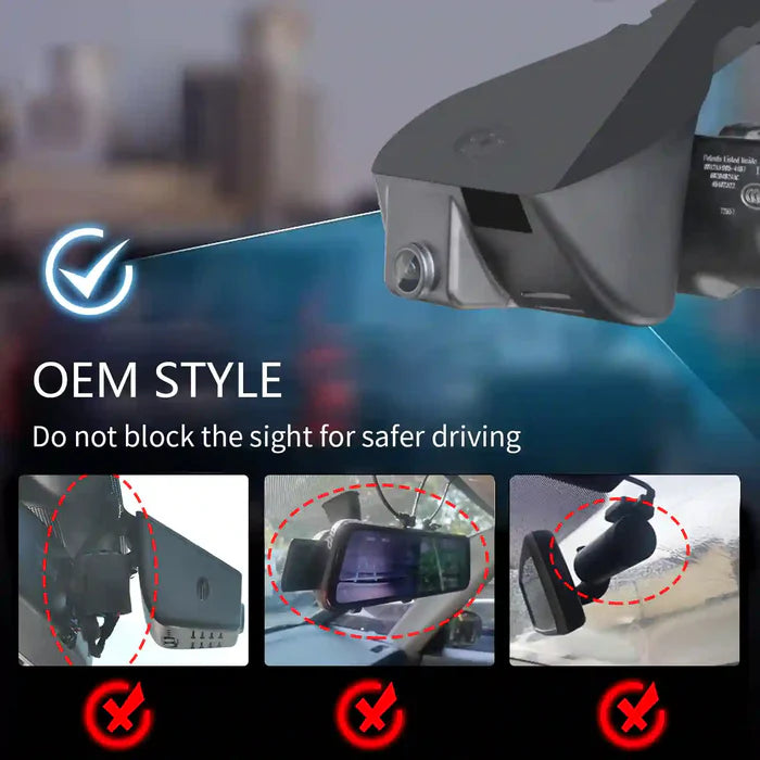 Mangoal 4K Dash Cam Custom fit for Dodge RAM