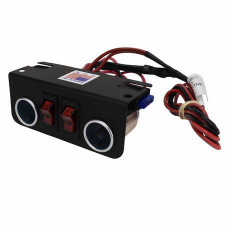 Sho-me/Able 2 Double Switch & Outlet Panel