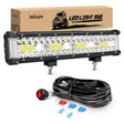 Nilight 12inch Side-Shooter 270W LED Light Bar