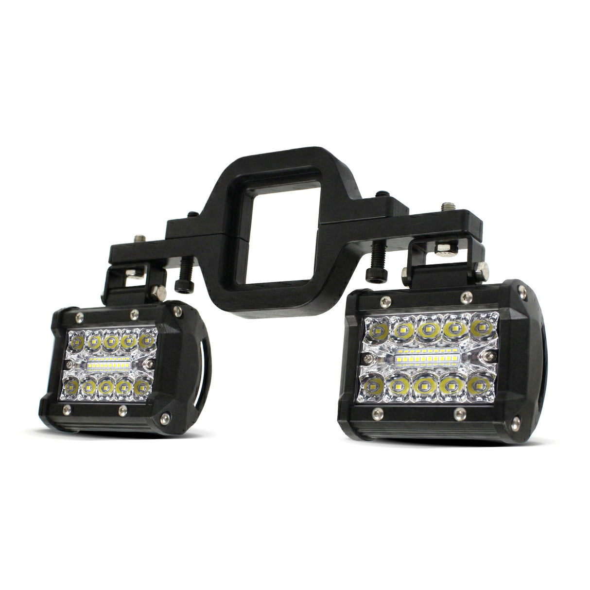 UBL 3inch 42W Cube Light w/Hitch Mount