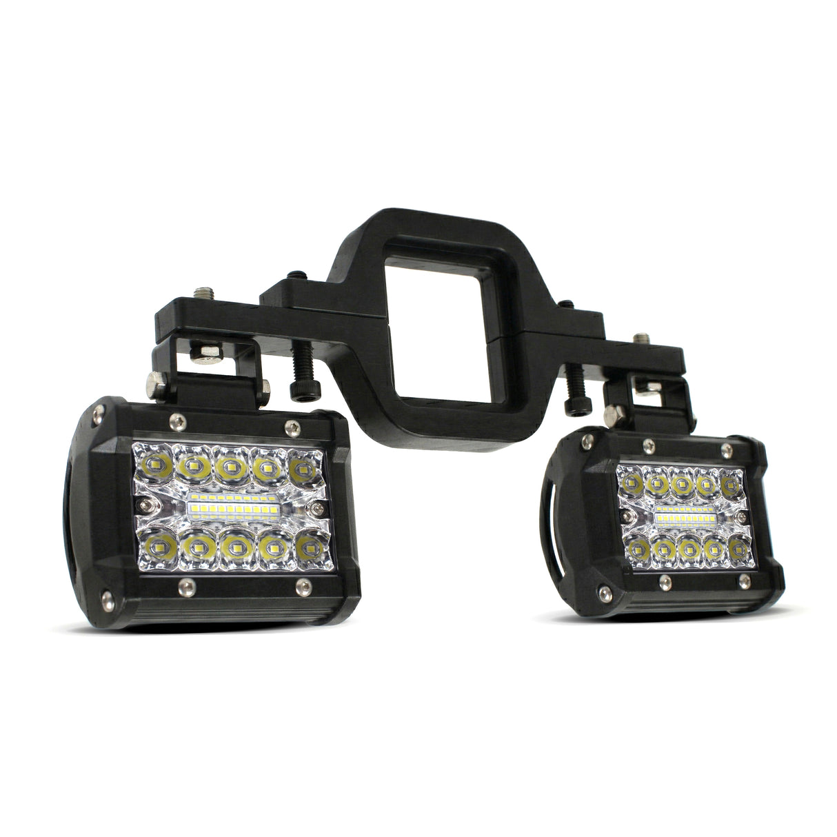 UBL 3inch 42W Cube Light w/Hitch Mount