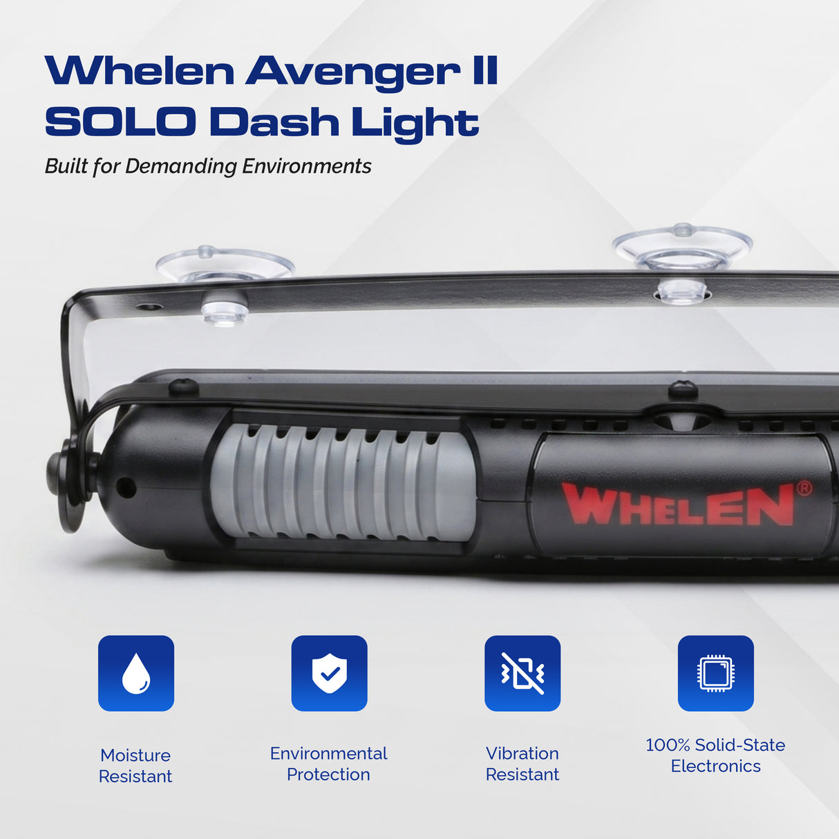 Whelen Avenger II SOLO Dash Light