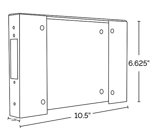 UBL Intersection Bracket DImensions