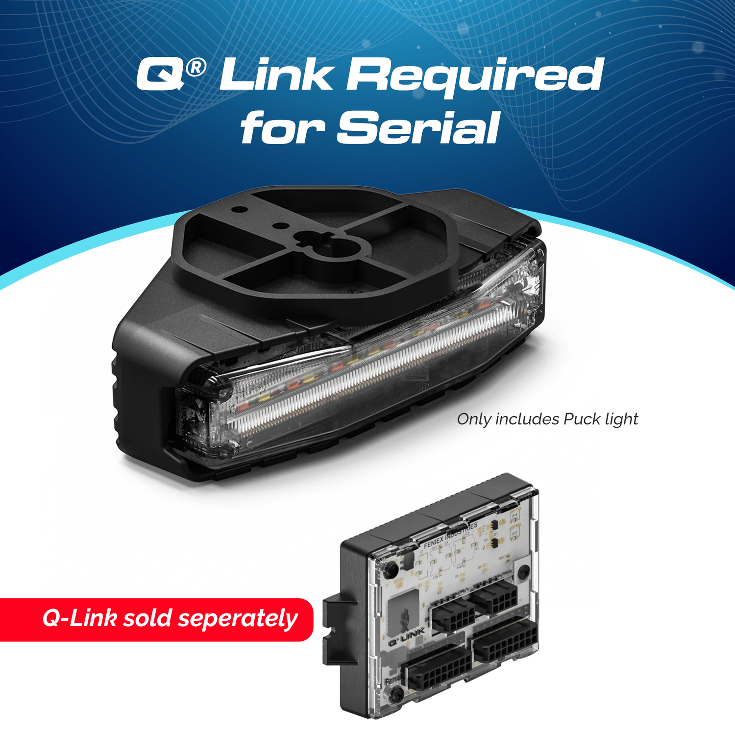 Feniex Q Series Under Mirror Puck