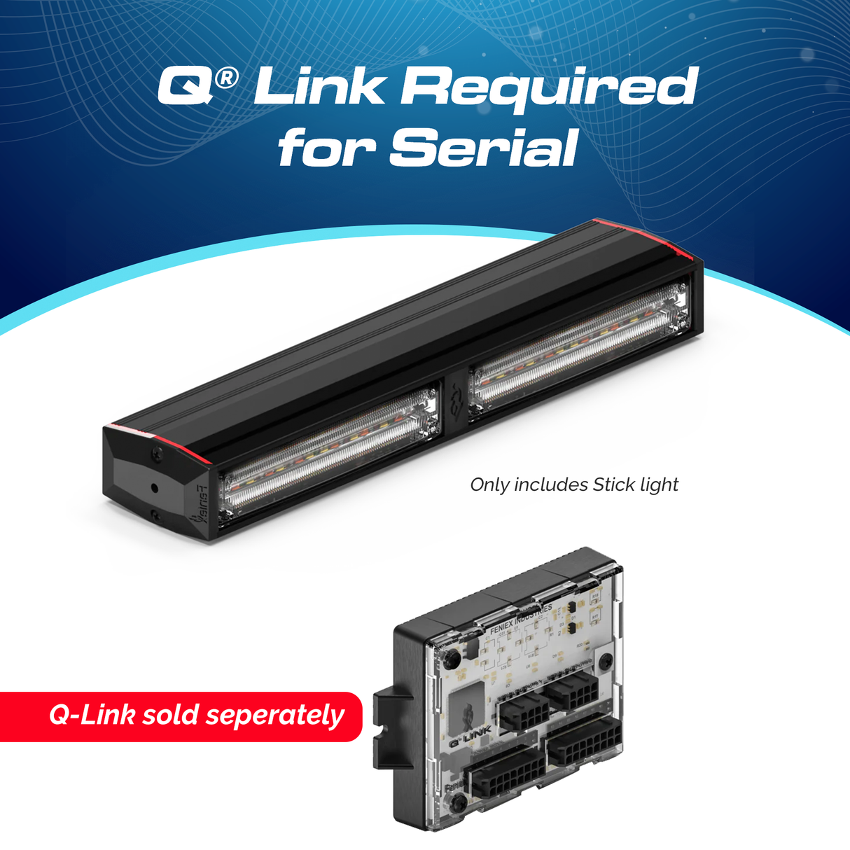 Feniex Q Series 200 Stick Light