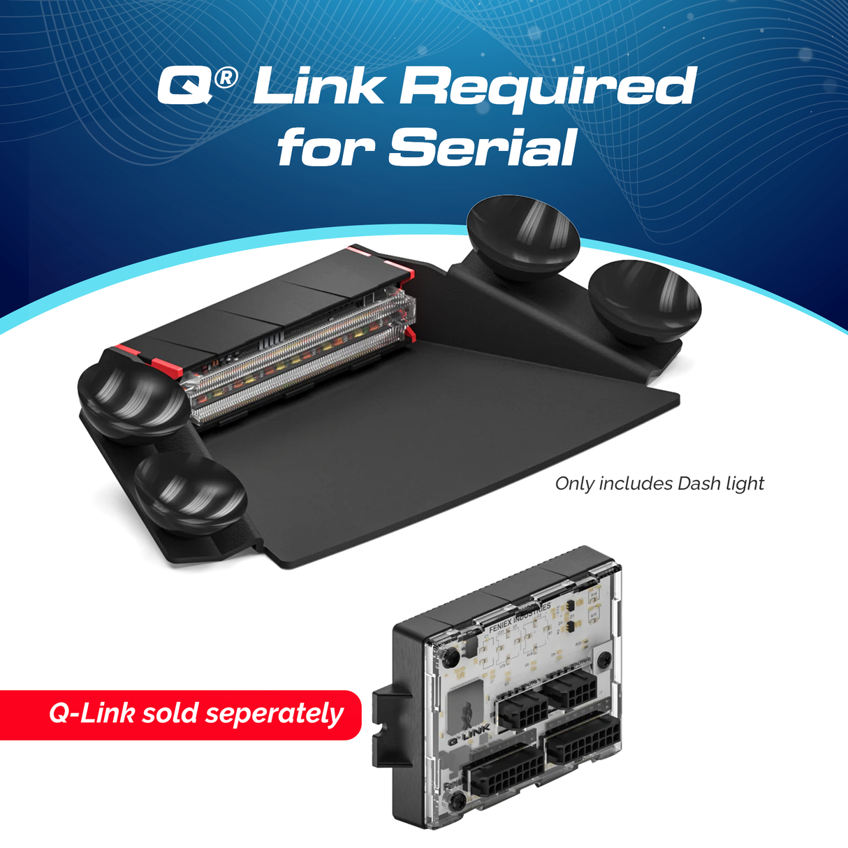 Feniex Q Series 1X Dash Light