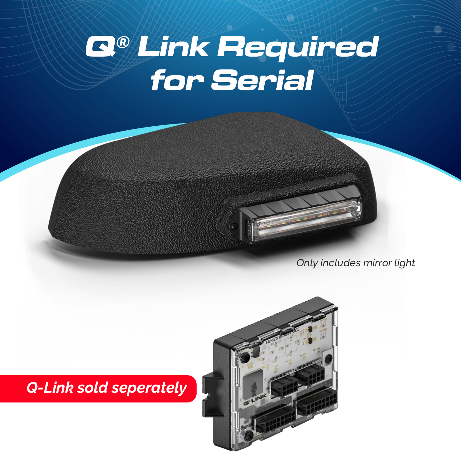 Feniex Q Series Mirror Mount