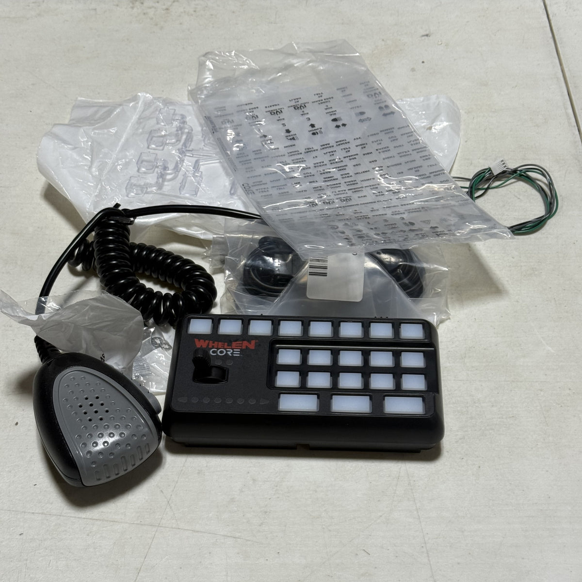 Whelen CenCom Core Control Head CCTL7 (Used, Open Box)
