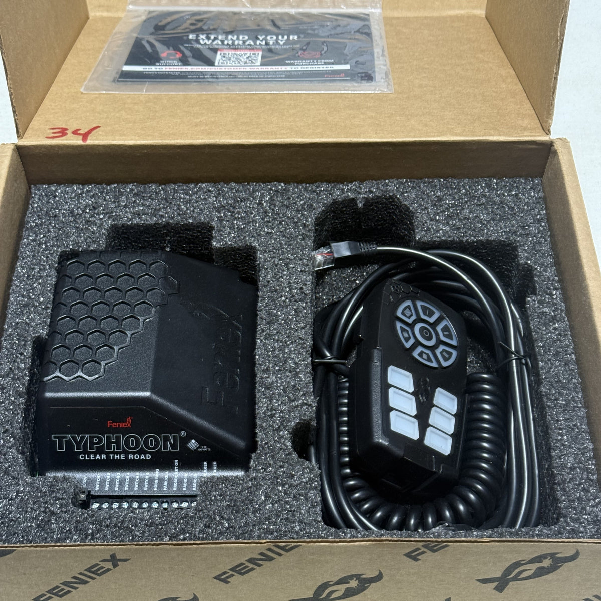 Feniex Typhoon 100W Handheld Siren (Used, Open Box)