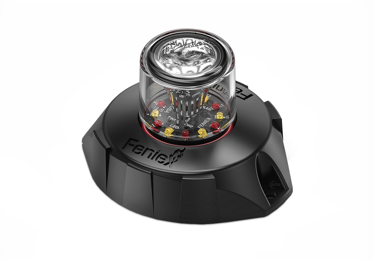 Feniex Cannon with 360° Optic and Flange