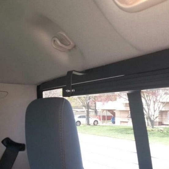 UBL Large Black L Bracket In Emergency Vehicle