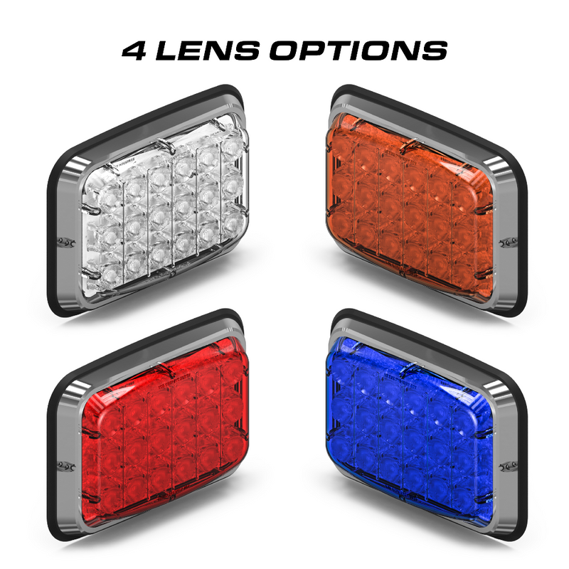Feniex Spot Lux Surface Mount 4 Lens Options