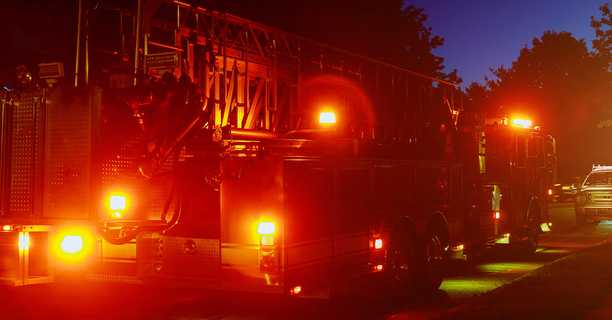 What Vehicles Are Allowed to Use Red Warning Lights?