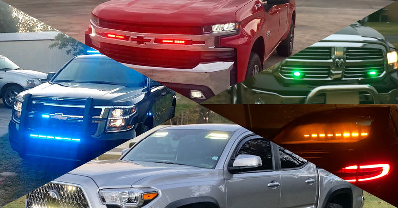 What Color Are Emergency Vehicle Lights?