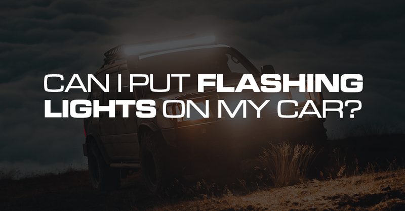 Can I Put Flashing Lights on My Car?