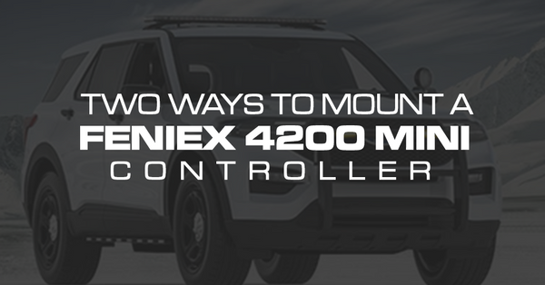 Two Ways to Mount a Feniex 4200 Mini Controller