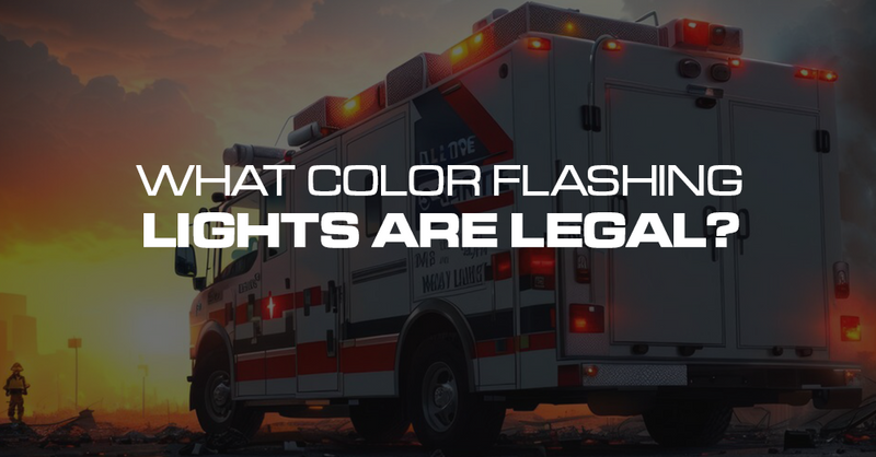 What Color Flashing Lights Are Legal?