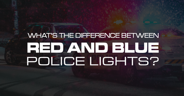 What’s the Difference Between Red and Blue Police Lights?