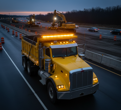 Best Emergency and Warning Lights for Construction Vehicles
