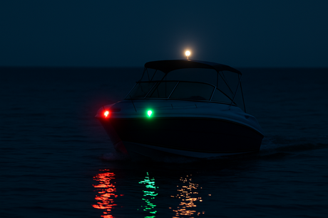 What Are the Red and Green Lights on a Boat