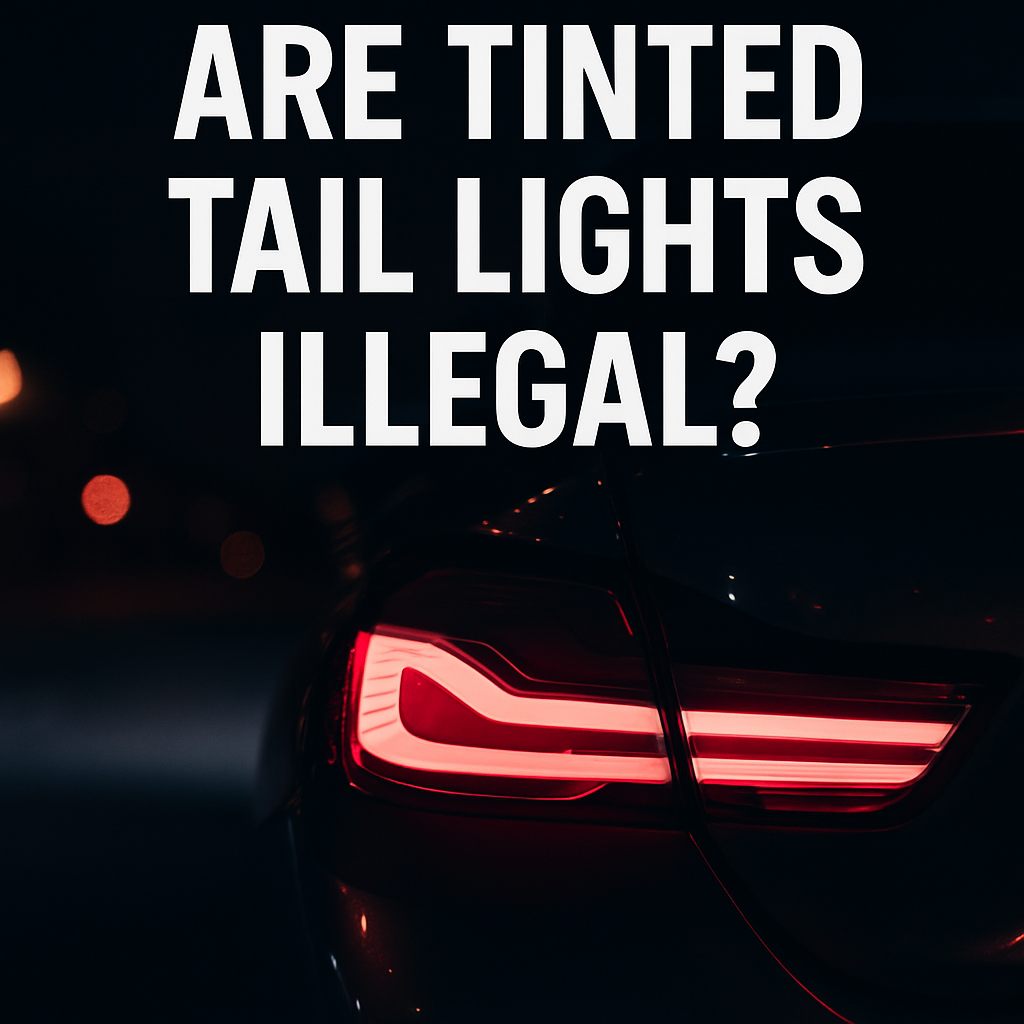 Are Tinted Tail Lights Illegal?