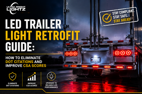 LED Trailer Light Retrofit Guide: How to Eliminate DOT Citations and Improve CSA Scores