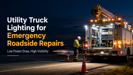 Utility Truck Lighting for Emergency Roadside Repairs: Low Power Draw, High Visibility