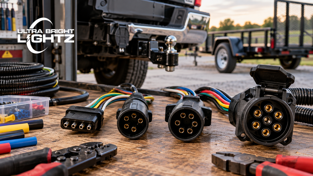 Trailer Light Wiring Color Codes: 4-Pin, 5-Pin, 6-Pin, and 7-Way Explained