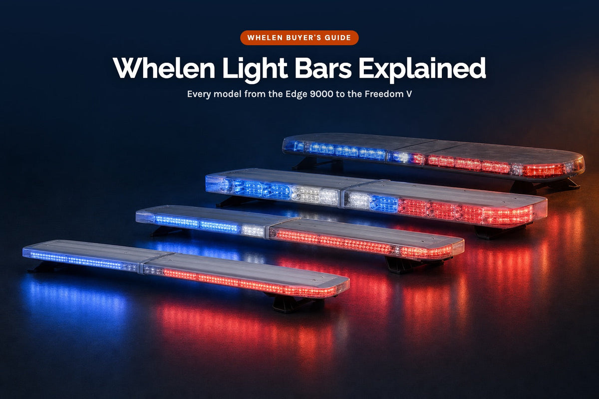 Whelen Light Bars Explained: Every Model From the Edge 9000 to the Freedom V
