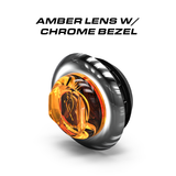 Feniex 1" Round Marker Chrome Bezel