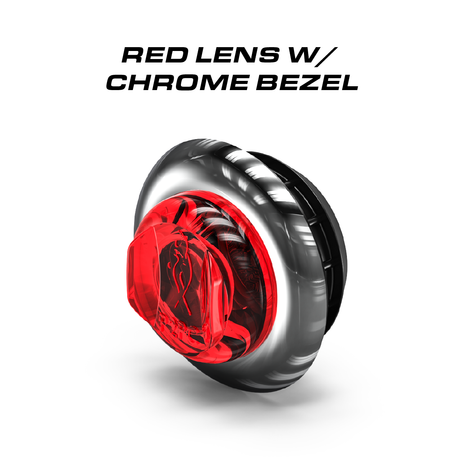 Feniex 1" Round Marker Chrome Bezel
