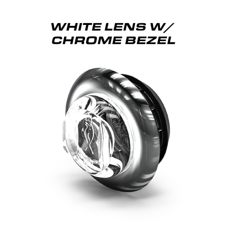 Feniex 1" Round Marker Chrome Bezel