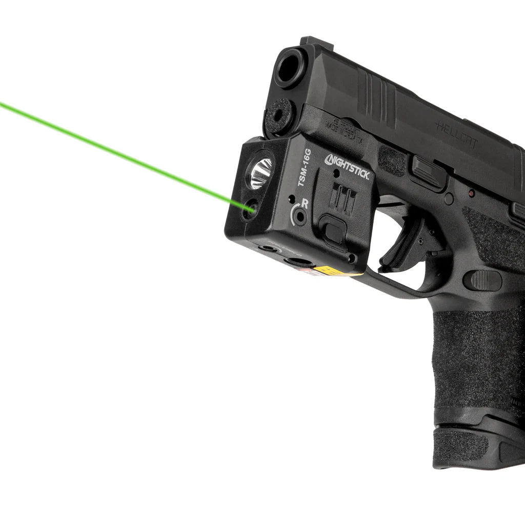 Nightstick Light w/Green Laser for Springfield Armory Hellcat