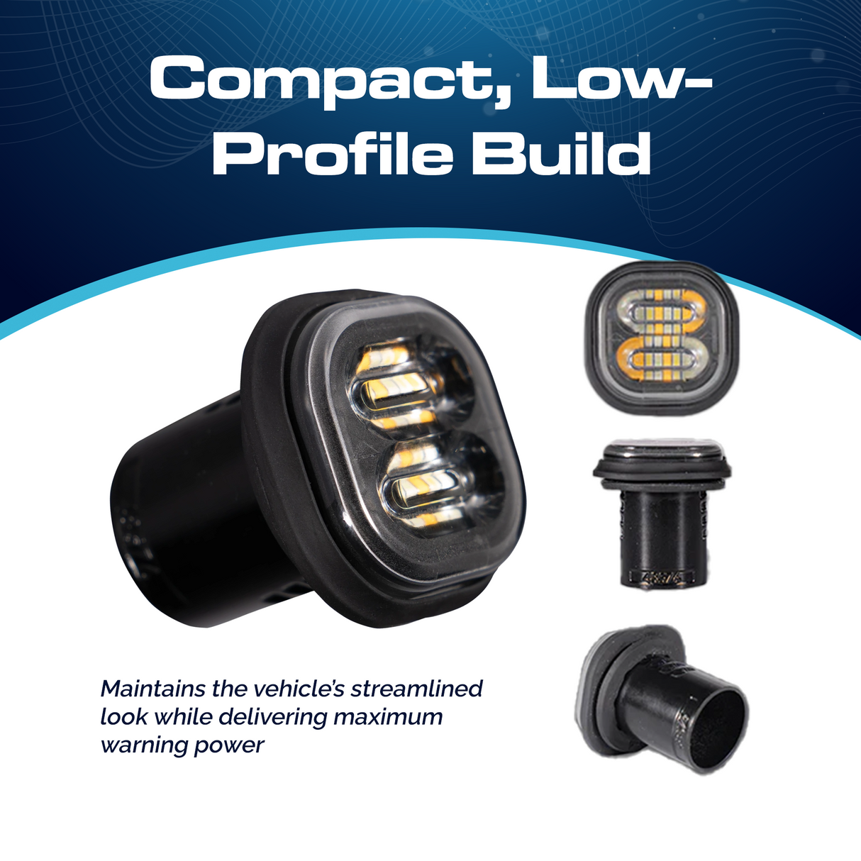 Whelen VXE Surface Mount Warning Light