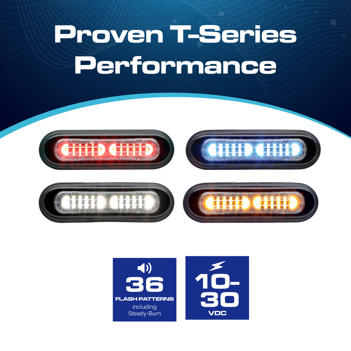 Whelen ION T-Series Surface Mount Grille Light